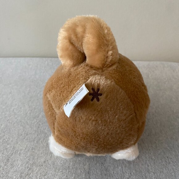 NWOT SKJ USA INC Mochishiba Shiba Inu Dog Blue Bib Japan 7" 2018 - Picture 6 of 11